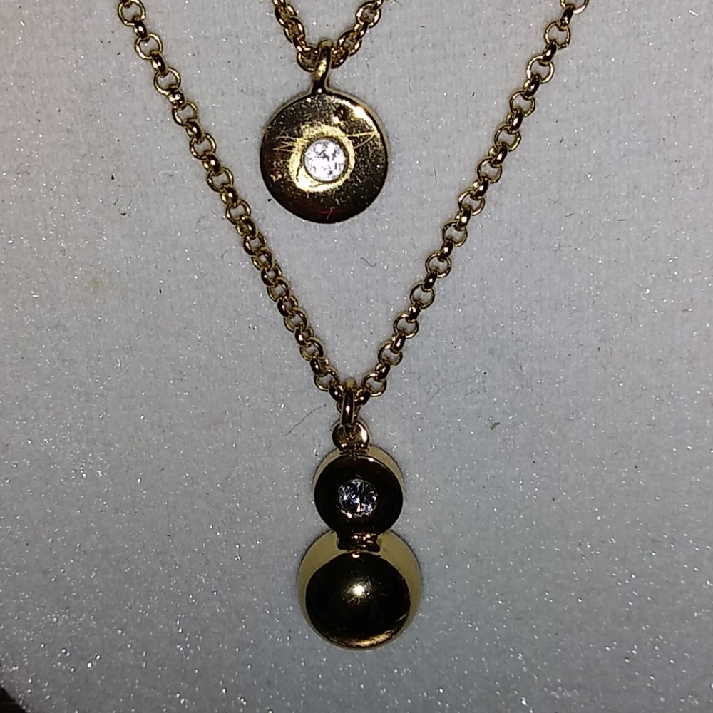 ⏬NWOT KATE SPADE DOUBLE PEARL NECKLACE W/BAG - Picture 7 of 13